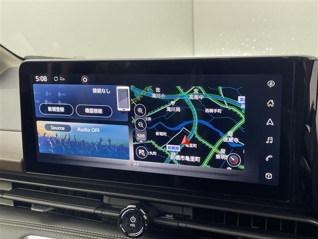 セレナ ｅ－パワー　ハイウェイスターＶ　登録済未使用車　純正１２．３型ナビ　全周囲カメラ　プロパイロット　ＥＴＣ２．０　純正前後ドラレコ　電子ミラー　ＢＳＭ　両側電動スライドドア　アダプティブＬＥＤライト　衝突被害軽減ブレーキ　禁煙（4枚目）