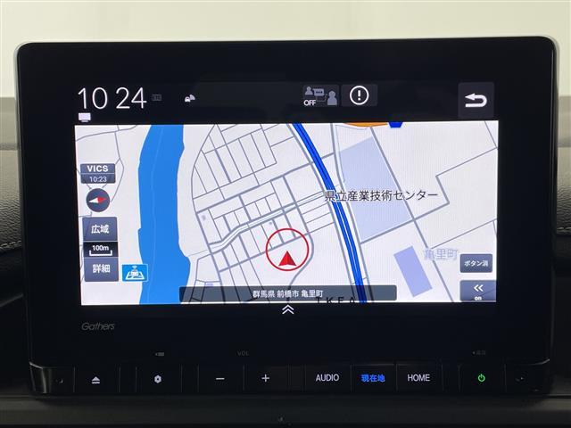 ステップワゴン ｅ：ＨＥＶスパーダ　純正９型ナビ　１５．６型フリップダウンモニター　フルセグＴＶ　ドラレコ　ビルトインＥＴＣ　パワーバックドア　ＢＳＭ　シートヒーター　電動パワースライドドア　ハーフレザー　ＡＣＣ　ＬＫＡＳ　ＬＥＤ　禁煙（3枚目）