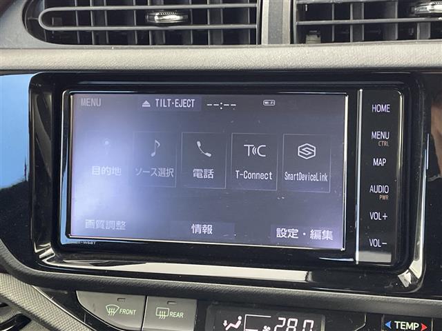 アクア G 純正ナビ フルセグTV バックカメラ ETC クルーズコントロール クリアランスソナー 衝突被害軽減システム レーンアシスト スマートキー プッシュスタート オートエアコン パワーウィンドウ 禁煙車(17枚目)