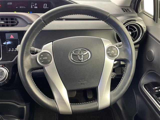 アクア G 純正ナビ フルセグTV バックカメラ ETC クルーズコントロール クリアランスソナー 衝突被害軽減システム レーンアシスト スマートキー プッシュスタート オートエアコン パワーウィンドウ 禁煙車(25枚目)