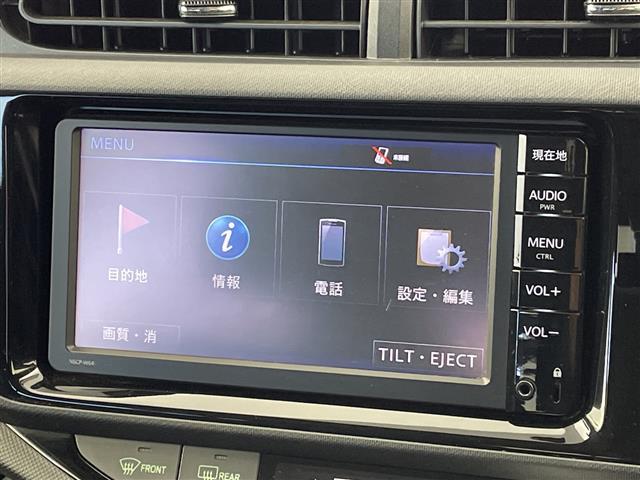 アクア Ｓ　純正ナビ　バックカメラ　ワンセグＴＶ　Ｂｌｕｅｔｏｏｔｈ接続　プッシュスタートボタン　スマートキー　ＬＥＤヘッドライト　オートライト　純正アルミホイール　ステアリングリモコン　純正フロアマット　禁煙車（18枚目）