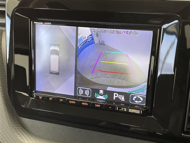 ソリオバンディット ハイブリッドＭＶ　純正８型ナビ　全周囲カメラ　フルセグＴＶ　ＥＴＣ２．０　ドラレコ　電動スライドドア　シートヒーター　追従クルーズコントロール　衝突被害軽減システム　ＬＥＤライト　オートハイビーム　スマートキー　禁煙車（4枚目）