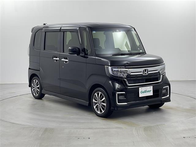 N-BOXカスタム L 禁煙車 衝突軽減ブレーキ 追従クルーズコントロール シートヒーター USB接続 LEDヘッドライト フォグライト コーナーセンサー オートライト 両側パワースライドドア ETC 純正ナビ(31枚目)