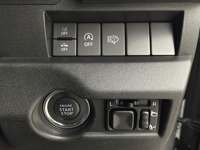 ジムニー XC 社外SDナビ バックカメラ ETC 衝突被害軽減ブレーキ クルーズコントロール 革巻きハンドル 社外マット ウインカーミラー プッシュスタート(13枚目)