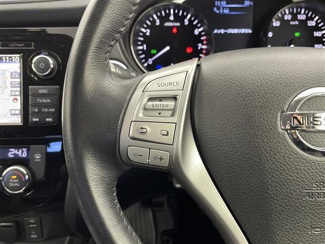 エクストレイル 20X ハイブリッド エマージェンシーブレーキP 純正ナビ CD BT フルセグTV アラウンドビューカメラ エマージェンシーブレーキ レーダークルーズコントロール 前席シートヒーター カプロンシート(6枚目)