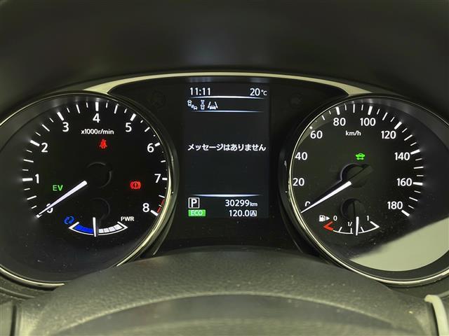 エクストレイル 20X ハイブリッド エマージェンシーブレーキP 純正ナビ CD BT フルセグTV アラウンドビューカメラ エマージェンシーブレーキ レーダークルーズコントロール 前席シートヒーター カプロンシート(8枚目)