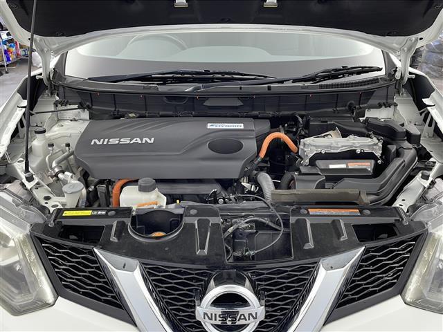 エクストレイル 20X ハイブリッド エマージェンシーブレーキP 純正ナビ CD BT フルセグTV アラウンドビューカメラ エマージェンシーブレーキ レーダークルーズコントロール 前席シートヒーター カプロンシート(42枚目)