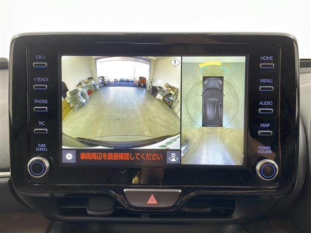 ヤリスクロス ハイブリッドZ 禁煙車 4WD アドバンスドパークド 衝突軽減 ドラレコ シートヒーター 追従式クルーズコントロール オートハイビーム オートライト 純正ディスプレイオーディオ ブラインドスポットモニター ETC(3枚目)