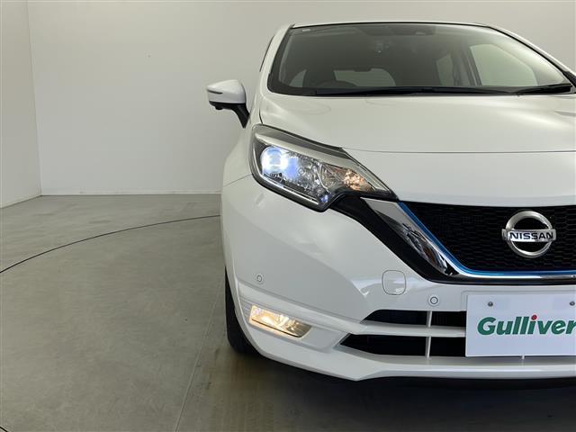ノート e-パワー X 禁煙車 純正ナビ 社外ドラレコ 衝突軽減ブレーキ LEDヘッドライト オートエアコン オートライト フォグライト インテリジェントルームミラー 電動格納ミラー サイドバイザー 社外フロアマット ETC(32枚目)