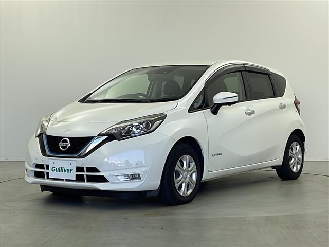 ノート e-パワー X 禁煙車 純正ナビ 社外ドラレコ 衝突軽減ブレーキ LEDヘッドライト オートエアコン オートライト フォグライト インテリジェントルームミラー 電動格納ミラー サイドバイザー 社外フロアマット ETC(34枚目)