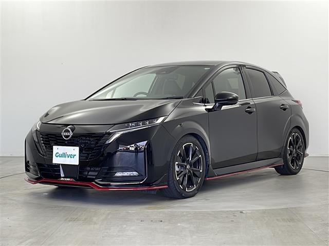 オーラ ニスモ 禁煙車 社外マフラー 社外ダウンサス インテリジェントルームミラー 全方位カメラ 純正ナビ LEDヘッドライト フォグライト バックフォグ オートライト オートハイビーム ブラインドスポットモニター(33枚目)