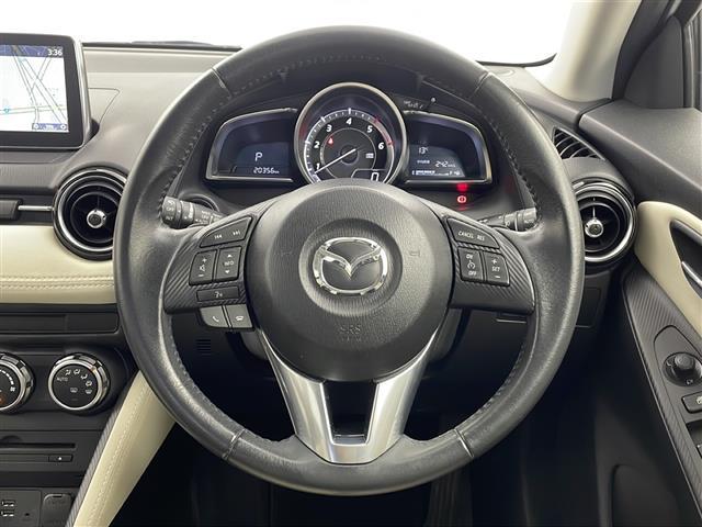 デミオ XDツーリング Lパッケージ 純正ナビ(AM/FM/CD/DVD/Bluetooth) クルーズコントロール スマートキー プッシュスタート 電動格納ミラー 純正フロアマット オートライト 純正アルミホイール(3枚目)