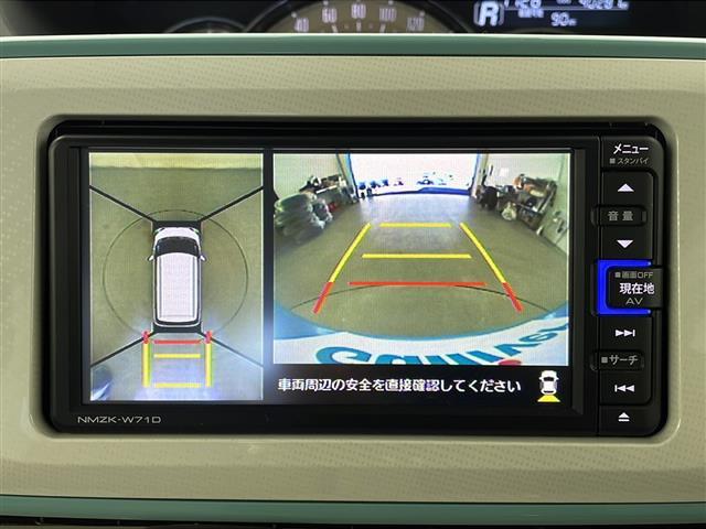 ムーヴキャンバス GホワイトアクセントVS SAIII 禁煙 ワンオーナー 純正ナビ Bluetooth CD FM AM DVD フルセグTV アラウンドビューモニター 両側パワースライドドア ETC 衝突回避軽減ブレーキ 後方誤発進抑制機能(6枚目)
