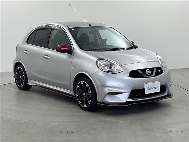 マーチ ニスモ　Ｓ　禁煙車　５ＭＴ　ドライブレコーダー前後　ポータブルナビ　純正オーディオ　ＡＵＸ　ＡＭ　ＦＭ　横滑り防止装置　ＡＵＴＯエアコン　純正ドアバイザー　純正フロアマット　電格ミラー（28枚目）