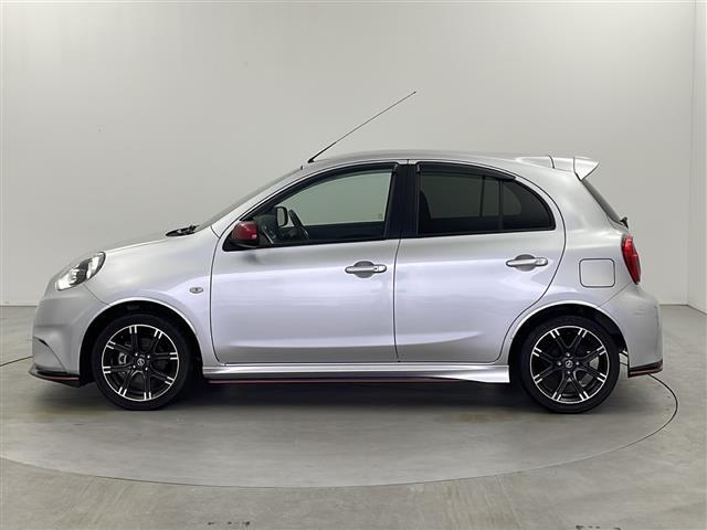 マーチ ニスモ　Ｓ　禁煙車　５ＭＴ　ドライブレコーダー前後　ポータブルナビ　純正オーディオ　ＡＵＸ　ＡＭ　ＦＭ　横滑り防止装置　ＡＵＴＯエアコン　純正ドアバイザー　純正フロアマット　電格ミラー（31枚目）