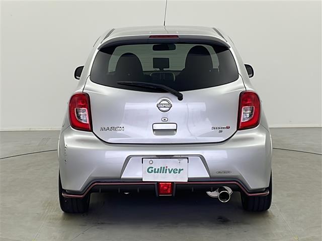 マーチ ニスモ　Ｓ　禁煙車　５ＭＴ　ドライブレコーダー前後　ポータブルナビ　純正オーディオ　ＡＵＸ　ＡＭ　ＦＭ　横滑り防止装置　ＡＵＴＯエアコン　純正ドアバイザー　純正フロアマット　電格ミラー（33枚目）