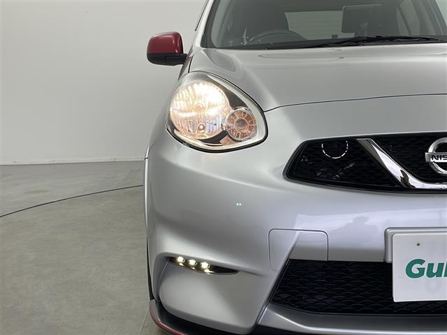 マーチ ニスモ　Ｓ　禁煙車　５ＭＴ　ドライブレコーダー前後　ポータブルナビ　純正オーディオ　ＡＵＸ　ＡＭ　ＦＭ　横滑り防止装置　ＡＵＴＯエアコン　純正ドアバイザー　純正フロアマット　電格ミラー（37枚目）
