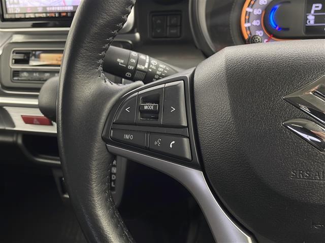 スペーシアギア ハイブリッドXZ 禁煙車 純正ナビ 衝突軽減 レーダークルーズコントロール 横滑り防止 車線逸脱抑制機能 両側パワースライドドア 前席シートヒーター ETC ドライブレコーダー 全周囲カメラ クリアランナソー(9枚目)