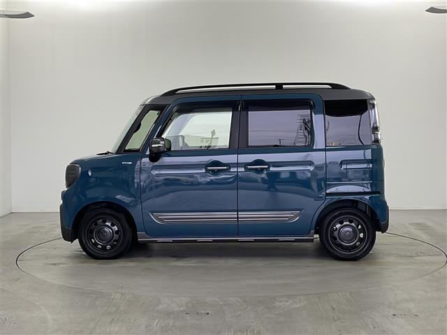 スペーシアギア ハイブリッドXZ 禁煙車 純正ナビ 衝突軽減 レーダークルーズコントロール 横滑り防止 車線逸脱抑制機能 両側パワースライドドア 前席シートヒーター ETC ドライブレコーダー 全周囲カメラ クリアランナソー(35枚目)