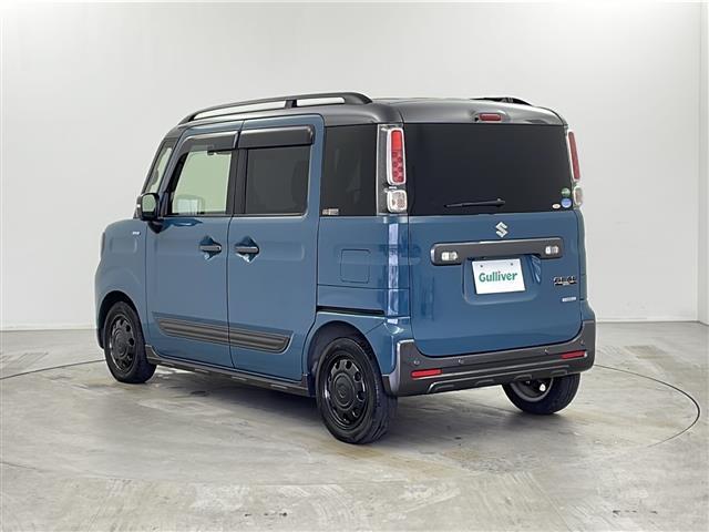 スペーシアギア ハイブリッドXZ 禁煙車 純正ナビ 衝突軽減 レーダークルーズコントロール 横滑り防止 車線逸脱抑制機能 両側パワースライドドア 前席シートヒーター ETC ドライブレコーダー 全周囲カメラ クリアランナソー(36枚目)