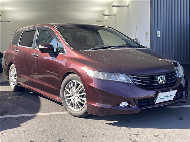 オデッセイ Ｍエアロパッケージ　ワンオーナー　純正ＨＤＤナビ　フルセグＴＶ　ＣＤ　ＤＶＤ　ＦＭ　ＡＭ　ＵＳＢ　バックカメラ　ＥＴＣ　純正フロアマット　純正１６インチアルミホイール　ドアバイザー　リモコンキー×２　保証書（3枚目）