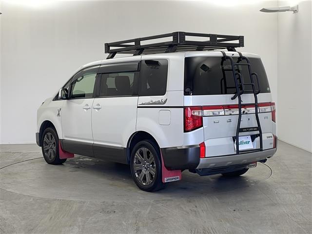 デリカD:5 ジャスパー 社外ナビ 全周囲カメラ 後席モニター 衝突軽減システム 車線逸脱抑制機能 横滑り防止 レーダークルーズコントロール 両側パワースライドドア ビルトインETC 前後ドライブレコーダー 純正アルミホイール(38枚目)