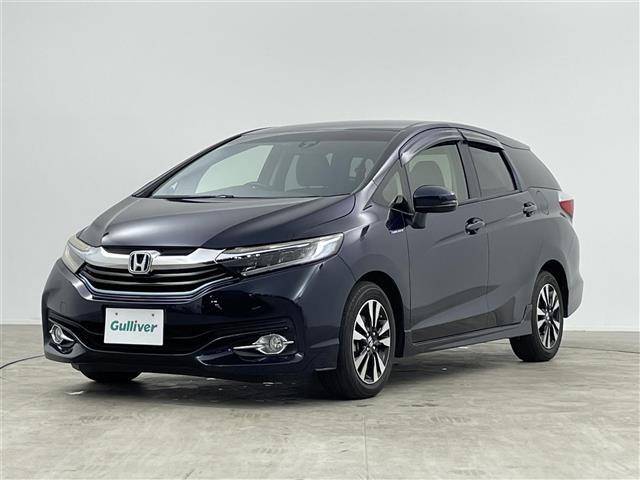 シャトル ハイブリッドＸ　禁煙　純正７型メモリーナビ　ＬＥＤライト　バックカメラ　ＥＴＣ　クルーズコントロール　パドルシフト　　電動格納ミラー　ステアリングスイッチ　ドアバイザー　ハーフレザーシート（33枚目）
