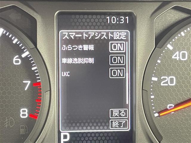 タフト Ｇ　ダーククロムベンチャー　届出済未使用車　禁煙車　ガラスルーフ　スマートアシスト　レーダークルーズコントロール　コーナーセンサー　ＤＮシートヒーター　純正１５インチＡＷ　革巻きステアリング　ステアリングスイッチ　電子パーキング（20枚目）