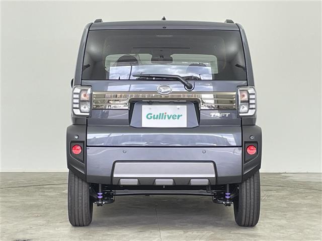 タフト Ｇ　ダーククロムベンチャー　届出済未使用車　禁煙車　ガラスルーフ　スマートアシスト　レーダークルーズコントロール　コーナーセンサー　ＤＮシートヒーター　純正１５インチＡＷ　革巻きステアリング　ステアリングスイッチ　電子パーキング（35枚目）