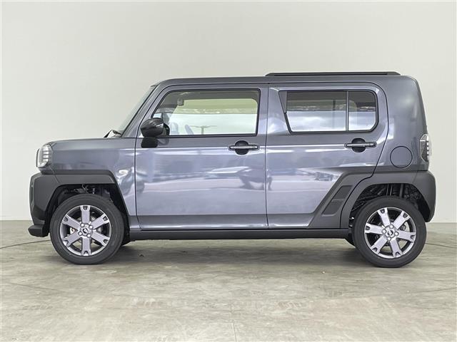 タフト Ｇ　ダーククロムベンチャー　届出済未使用車　禁煙車　ガラスルーフ　スマートアシスト　レーダークルーズコントロール　コーナーセンサー　ＤＮシートヒーター　純正１５インチＡＷ　革巻きステアリング　ステアリングスイッチ　電子パーキング（36枚目）