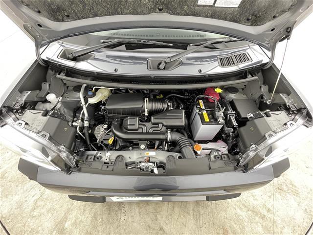 タフト Ｇ　ダーククロムベンチャー　届出済未使用車　禁煙車　ガラスルーフ　スマートアシスト　レーダークルーズコントロール　コーナーセンサー　ＤＮシートヒーター　純正１５インチＡＷ　革巻きステアリング　ステアリングスイッチ　電子パーキング（42枚目）