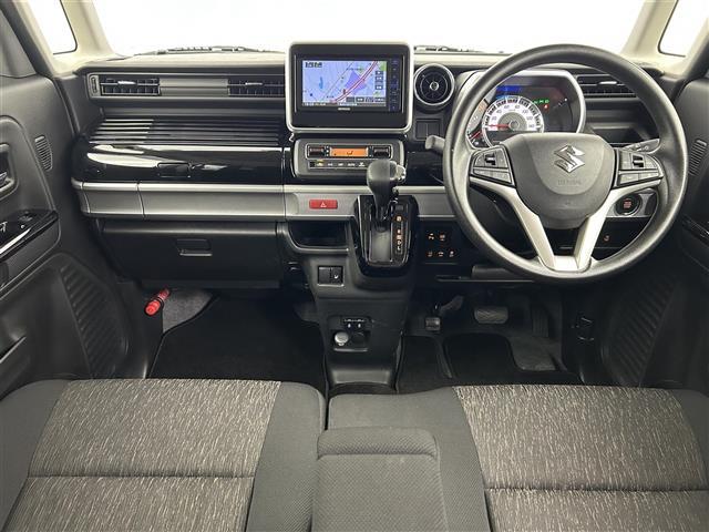 スペーシアカスタム ハイブリッドGS 禁煙車 社外ナビ フルセグTV Bluetooth デュアルカメラブレーキサポート バックカメラ 左側パワースライドドア コーナーセンサー オートクルーズコントロール スマートキー シートヒーター(2枚目)