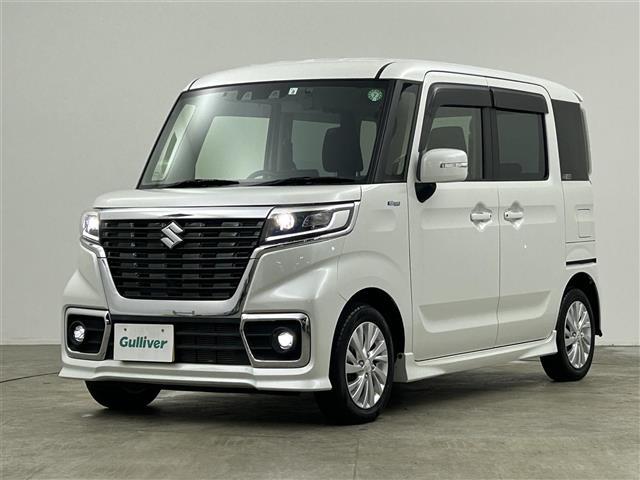 スペーシアカスタム ハイブリッドGS 禁煙車 社外ナビ フルセグTV Bluetooth デュアルカメラブレーキサポート バックカメラ 左側パワースライドドア コーナーセンサー オートクルーズコントロール スマートキー シートヒーター(36枚目)