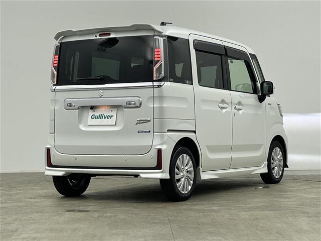 スペーシアカスタム ハイブリッドGS 禁煙車 社外ナビ フルセグTV Bluetooth デュアルカメラブレーキサポート バックカメラ 左側パワースライドドア コーナーセンサー オートクルーズコントロール スマートキー シートヒーター(40枚目)