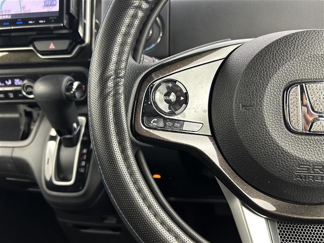 N-BOXカスタム G・Lホンダセンシング 禁煙車 ナビ Bluetooth フルセグTV オートクルーズコントロール 左側パワースライドドア ビルトインETC LEDヘッドライト オートライト オートハイビーム シートヒーター スマートキー(7枚目)