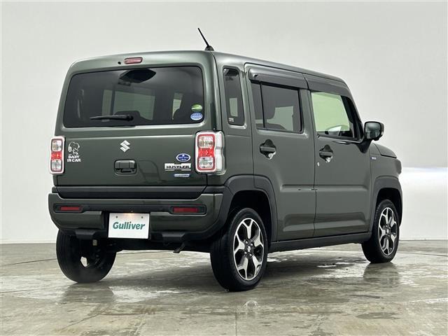 ハスラー ハイブリッドX 禁煙車スズキレーダーブレーキサポート 純正9インチナビ Bluetooth フルセグTV 革巻きステアリング DNシートヒーター LEDヘッドライト コーナーセンサー 全方位カメラ ビルトインETC(40枚目)