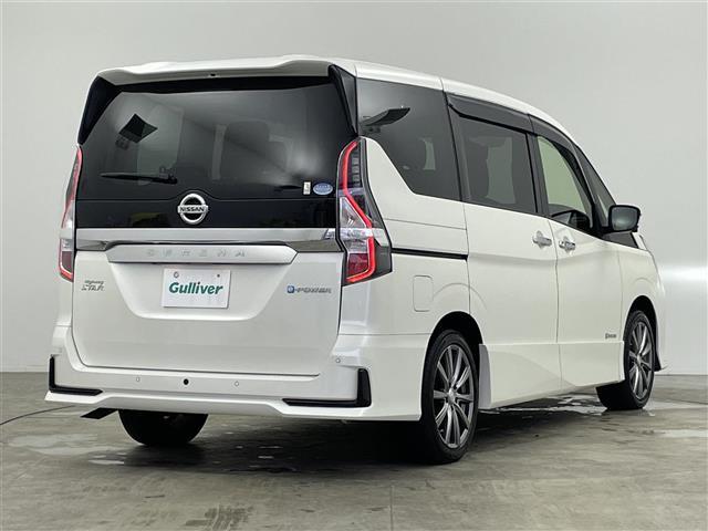 セレナ e-パワー ハイウェイスターV 禁煙車 エマージェンシーブレーキ レーンキープアシスト プロパイロット ブラインドスポットモニター 純正10型メモリビ 両側パワースライドドア アラウンドビューモニター ETC 電子パーキング(38枚目)