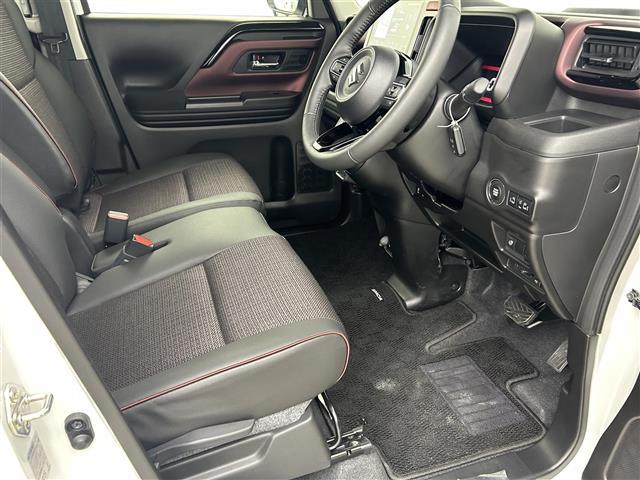 スペーシアカスタム ハイブリッドXS 禁煙 スズキコネクト スズキセーフティサポート 両側パワースライドドア アラウンドビューモニター LEDオートライト ハーフレザーシート 純正15インチAW アイドリングストップ USB(23枚目)