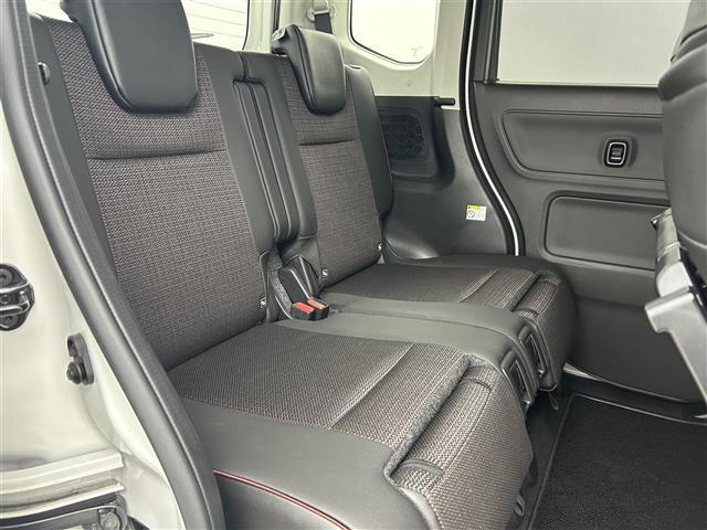 スペーシアカスタム ハイブリッドXS 禁煙 スズキコネクト スズキセーフティサポート 両側パワースライドドア アラウンドビューモニター LEDオートライト ハーフレザーシート 純正15インチAW アイドリングストップ USB(27枚目)