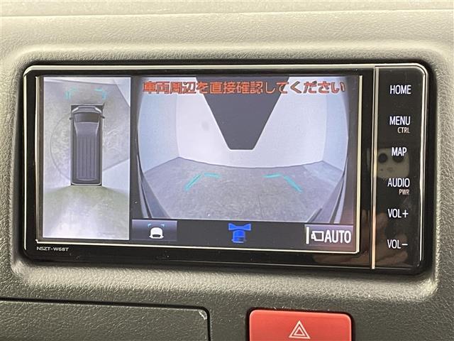 ハイエースバン ロングDX 禁煙車 プリクラッシュセーフティ レーンキープアシスト オートハイビーム 純正メモリナビ フルセグTV アラウンドビューモニター ビルトETC リモコンキー ステアリングスイッチ 電動格納ミラー(3枚目)
