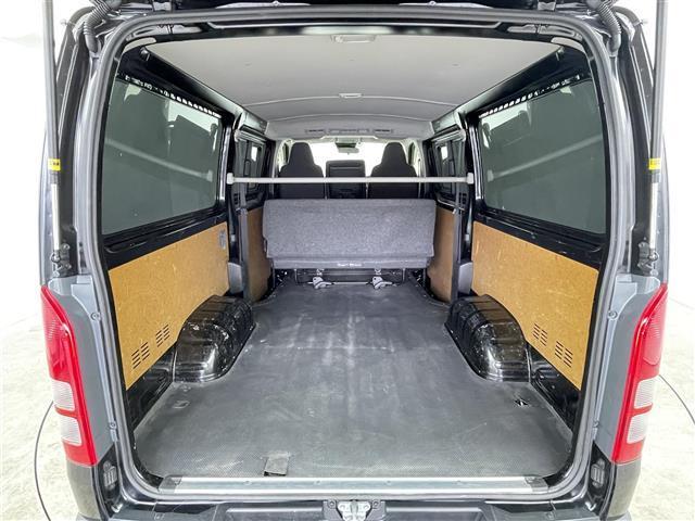 ハイエースバン ロングDX 禁煙車 プリクラッシュセーフティ レーンキープアシスト オートハイビーム 純正メモリナビ フルセグTV アラウンドビューモニター ビルトETC リモコンキー ステアリングスイッチ 電動格納ミラー(28枚目)