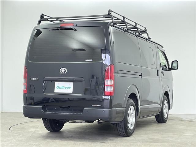 ハイエースバン ロングDX 禁煙車 プリクラッシュセーフティ レーンキープアシスト オートハイビーム 純正メモリナビ フルセグTV アラウンドビューモニター ビルトETC リモコンキー ステアリングスイッチ 電動格納ミラー(37枚目)