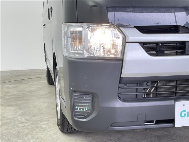 ハイエースバン ロングDX 禁煙車 プリクラッシュセーフティ レーンキープアシスト オートハイビーム 純正メモリナビ フルセグTV アラウンドビューモニター ビルトETC リモコンキー ステアリングスイッチ 電動格納ミラー(38枚目)