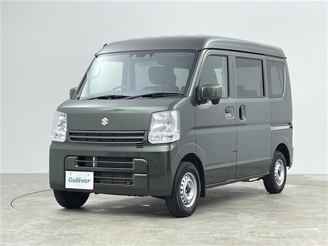 エブリイ ジョインターボ スズキセーフティサポート 衝突軽減ブレーキ レーンキープアシスト ふらつき警報 誤発進抑制機能 コーナーセンサー 純正オーディオ オートライト ヘッドライトレベライザー リモコンキー 純正ゴムマット(37枚目)