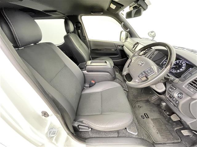 ハイエースバン スーパーGL ダーク プライムII 禁煙車 純正ナビ ワンセグ 全方位カメラ 両側パワースライドドア AC100V電源 オートハイビーム クリアランスソナー バックドアイージークローザー ハーフレザーシート LEDヘッドライト(28枚目)