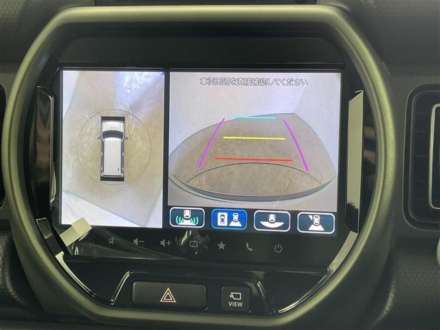 ハスラー タフワイルド スズキレーダーブレーキサポート 4WD ダウンヒルアシストコントロール レーダークルーズコントロール コーナーセンサー 純正9インチメモリナビ フルセグTV Bluetooth 純正16インチAW(4枚目)