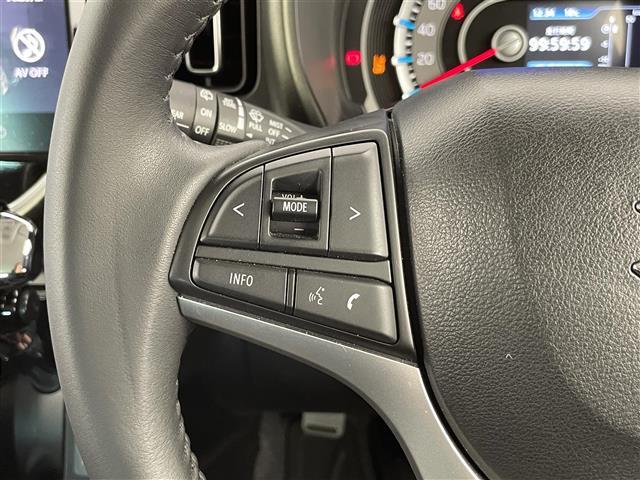 ハスラー タフワイルド スズキレーダーブレーキサポート 4WD ダウンヒルアシストコントロール レーダークルーズコントロール コーナーセンサー 純正9インチメモリナビ フルセグTV Bluetooth 純正16インチAW(14枚目)