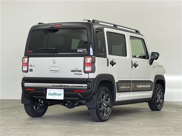 ハスラー タフワイルド スズキレーダーブレーキサポート 4WD ダウンヒルアシストコントロール レーダークルーズコントロール コーナーセンサー 純正9インチメモリナビ フルセグTV Bluetooth 純正16インチAW(35枚目)
