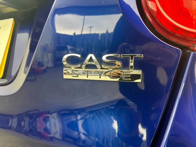 キャスト スタイルX 禁煙車 社外ナビ フルセグTV Bluetooth オートライト スマートキー バックカメラ フォグランプ ETC スペアキー アイドリングストップ プッシュスタート 横滑り防止装置(74枚目)