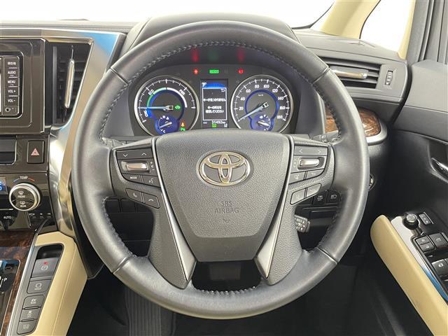 アルファードハイブリッド X 禁煙 純正7型ナビ 追従クルコン ETC 両側電動スライドドア オートマチックハイビーム LEDヘッドライト フォグランプ バックカメラ 電動パーキングブレーキ(オートホールド)フルセグTV(15枚目)